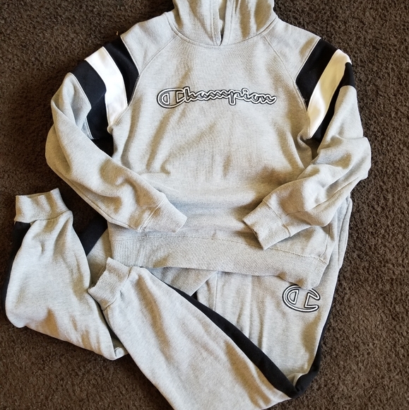 champion boys sweatsuit